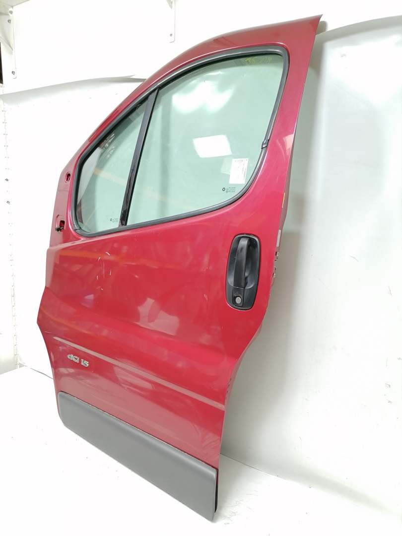 Renault Trafic 2 original T&uuml;r vorn links NV713 Rouge Cerise Rohbau Bj.2008